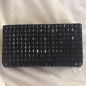 Marco Santi Black Beaded Clutch!!!